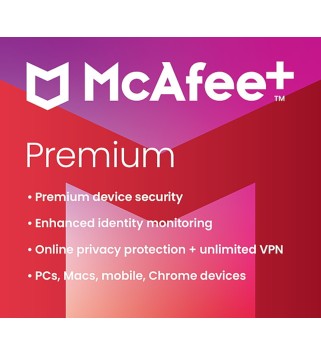 McAfee+ Premium Individual 1 Jahr / Unlimited Devices Key GLOBAL
